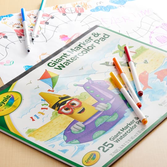 Crayola® Giant Marker Watercolor Michaels - Main Image